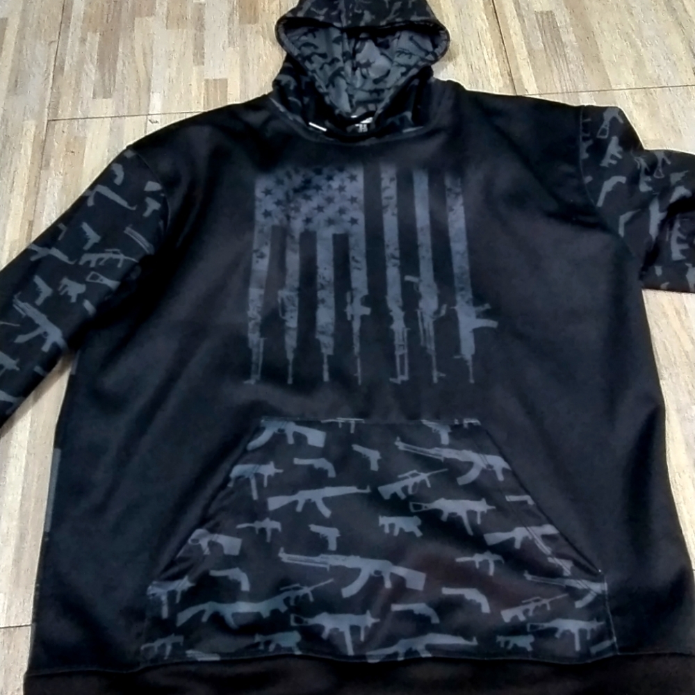 Men's Patriotic xl Hoodie-Greater Good